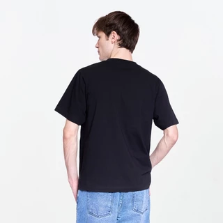 PLAYBOY 08PB เสื้อยืด เสื้อผ้าผู้ชาย/เสื้อ/เสื้อยืดสีดำ รุ่น P1MT265TB115BK