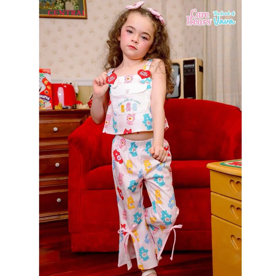 Thelandofvava 🐻LOOK13 - VNXI2382 ชุดเซ็ทเด็กผู้หญิง 🐻 Care Bears (Gummy Bear) ลิขสิทธิ์แท้จาก vava