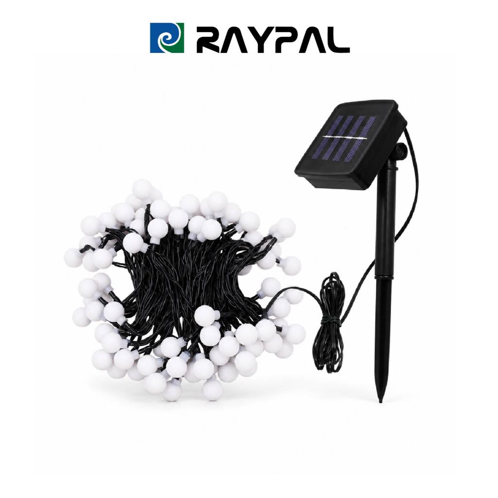 พร้อมส่ง โซล่าเซลล์ ไฟปิงปอง ไฟแต่งห้อง ไฟกระพริบ 20/30/50/100 LED ประหยัดไฟมาก ทนแดด ทนฝน ไฟตกแต่งสวนและกลางแจ้ง