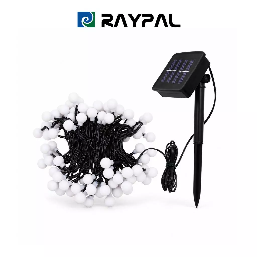 พร้อมส่ง โซล่าเซลล์ ไฟปิงปอง ไฟแต่งห้อง ไฟกระพริบ 20/30/50/100 LED ประหยัดไฟมาก ทนแดด ทนฝน ไฟตกแต่งสวนและกลางแจ้ง