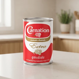 [สินค้าส่งด่วน] คาร์เนชั่นเอ็กตร้าครีมเทียมข้นจืด385ก. CARNATION EXTRA LOW FAT 385 G.
