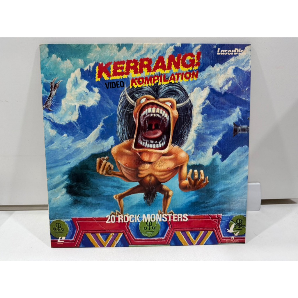 1LD แอลดี แผ่นเลเซอร์ดิสก์  Laserdisc LD - Kerrang! Video Kompilation Japan W/Obi L088 ...   (E15E13