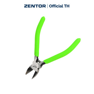 Zentor คีมตัดพลาสติก คีมตัด คีมตัดสายไฟ แบบมีสปริงคืนตัวได้ดี ถนัดมือ Plastic Nipper
