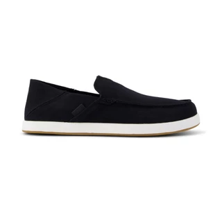 TOMS รองเท้าลำลองผู้ชาย สลิปออน รุ่น Alonso Loafer Drizzle Black Vintage Twill (CH) รองเท้าลิขสิทธิ์แท้