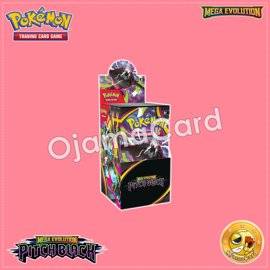 Pokémon TCG : Mega Evolution — Pitch Black Booster Display (18 Packs) [ME05]「1 Box」