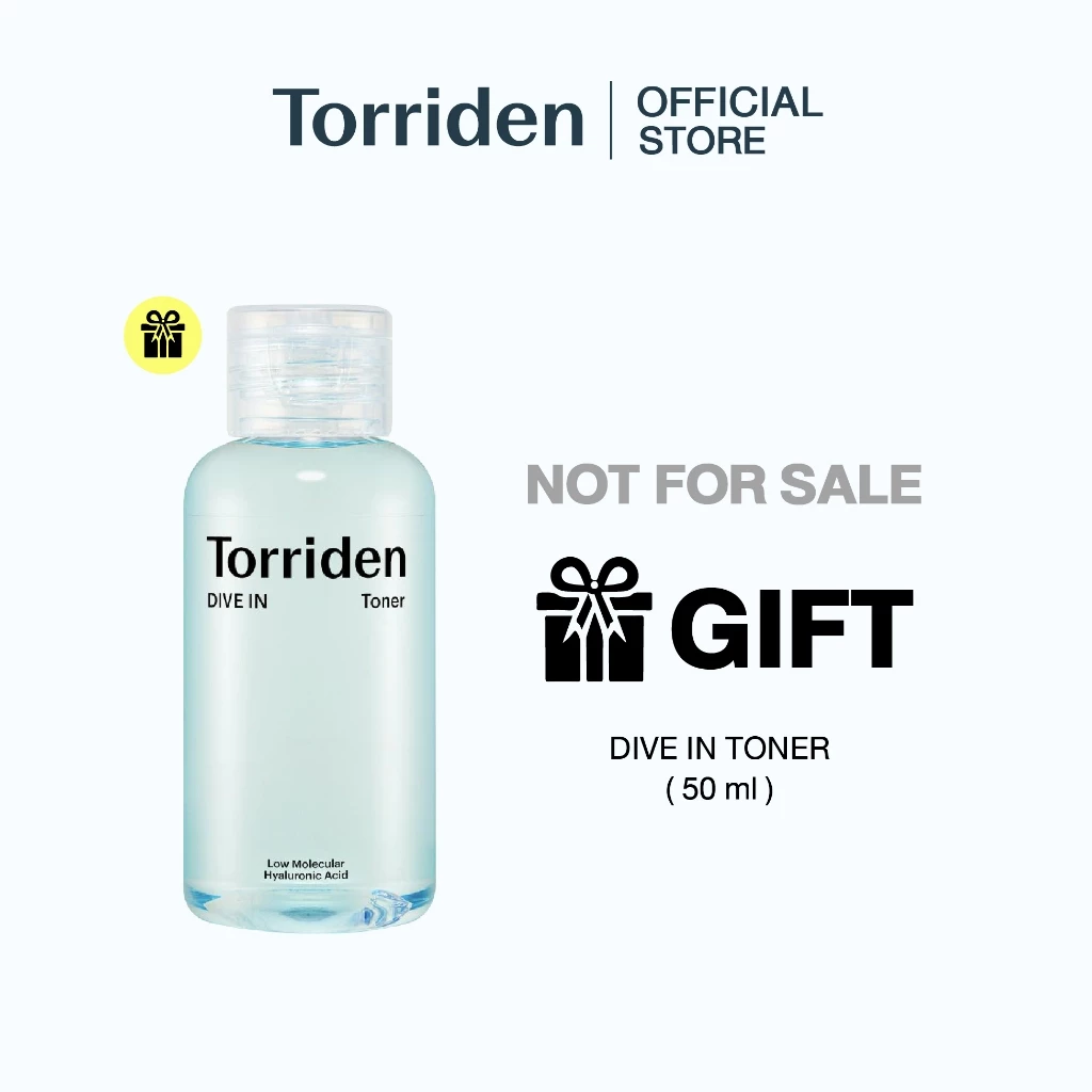 [Free Gift] DIVE-IN Low Molecular Hyaluronic Acid Toner (50ml)