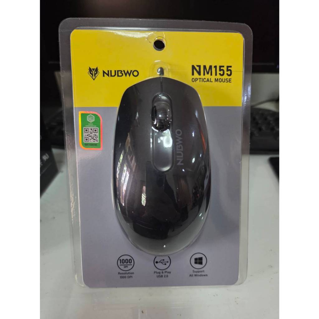 MOUSE NUBWO NM155 BLACK