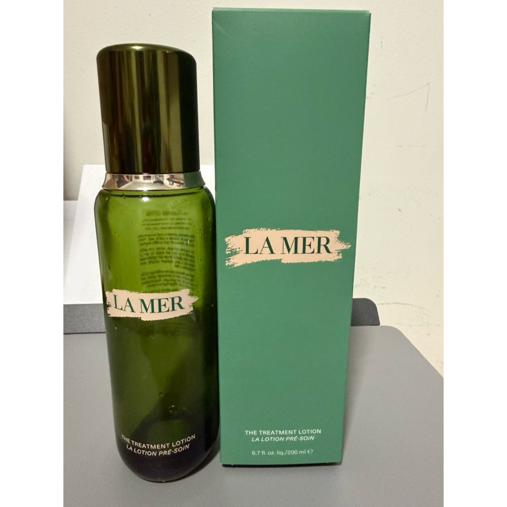 ขวดเปล่าน้ำตบ Lamer พร้อมกล่องของแท้💯 แม่ค้าใช้เองขนาด200ml.