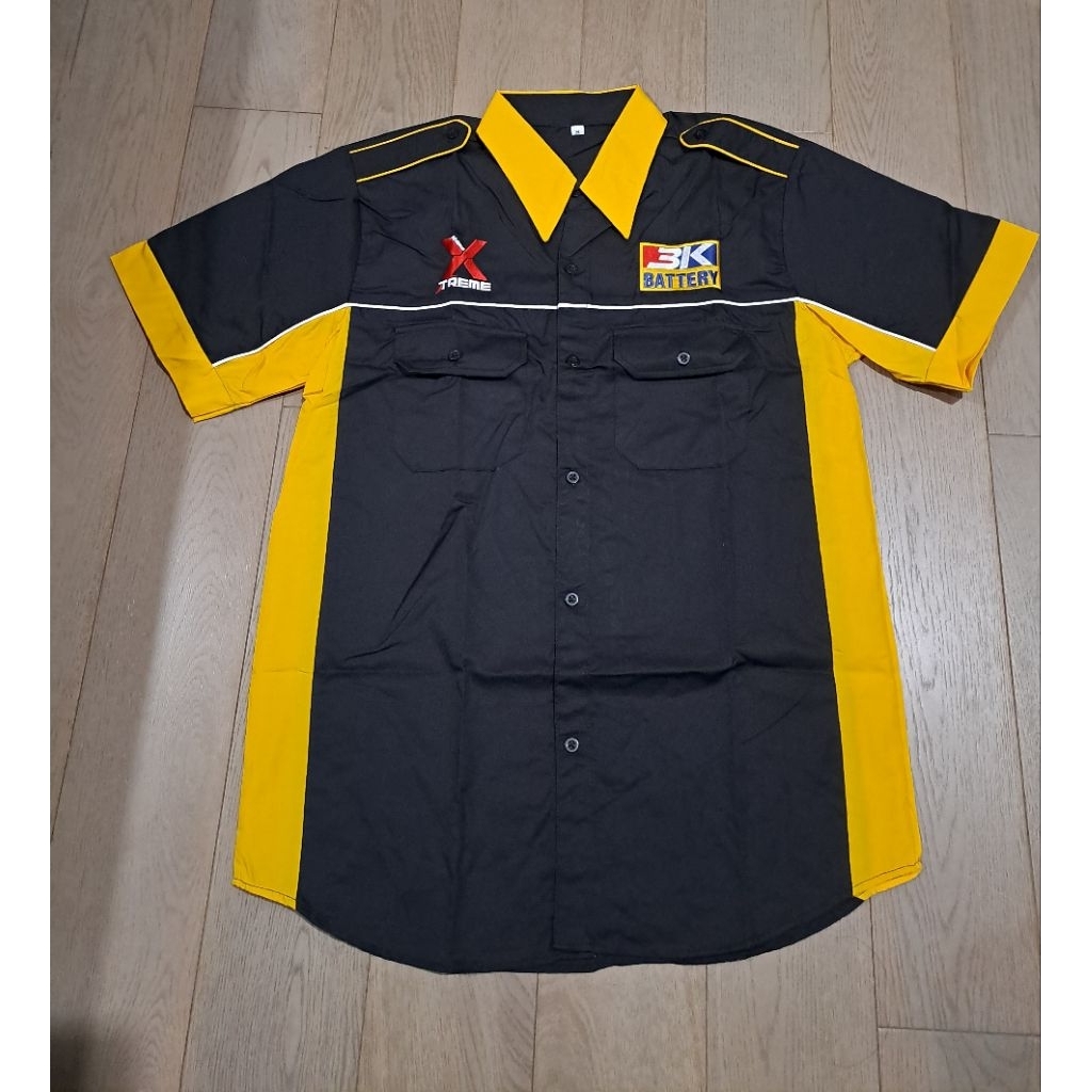 เสื้อช็อป เสื้อช่าง 3K Battery