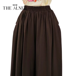 Thealner-AN504 (เซตเสื้อครีมลายกระต่ายกางเกงขาขายน้ำตาล)