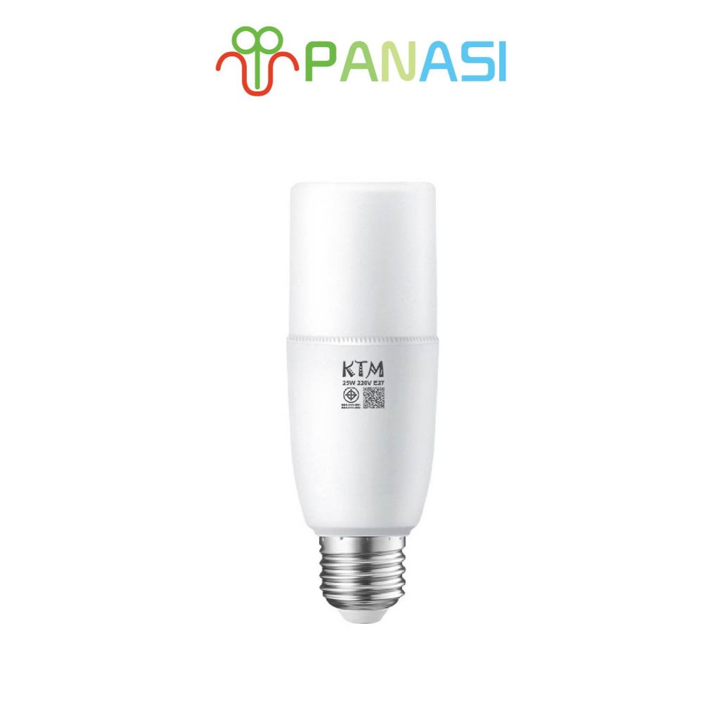หลอดไฟแท่ง LED ทรงกระบอก ห้องนั่งเล่น ห้องนอน โคมไฟตั้งโต๊ะ หลอดไฟ ขั้ว E27 10W/15W/20W/25W สีขาว 6500K