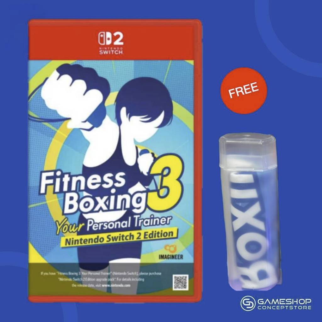 [แถมผ้า ส่งทันที] Nintendo Switch 2 : NS2 Fitness Boxing 3: Your Personal Trainer Nintendo Switch 2 Edition (Asia)
