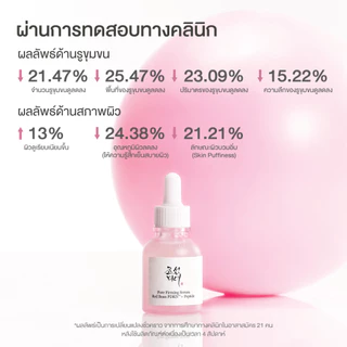 [NEW]Beauty of Joseon Pore Firming Serum Red Bean PDRN + Peptide 30 ml เซรั่มดูแลรูขุมขนกระชับเรียบเนียน