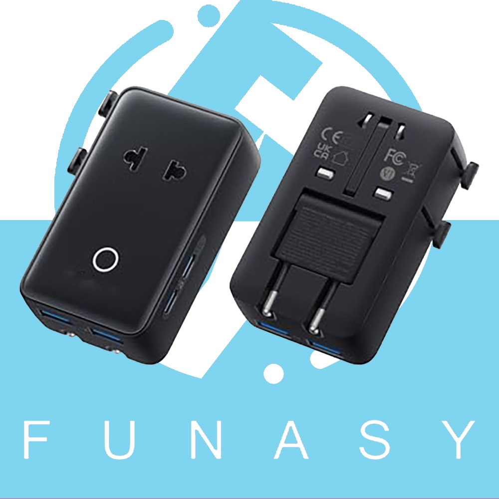 Anker Nano 20W Charger Travel Adapter อะแดปเตอร์แปลงไฟ 5 พอร์ต