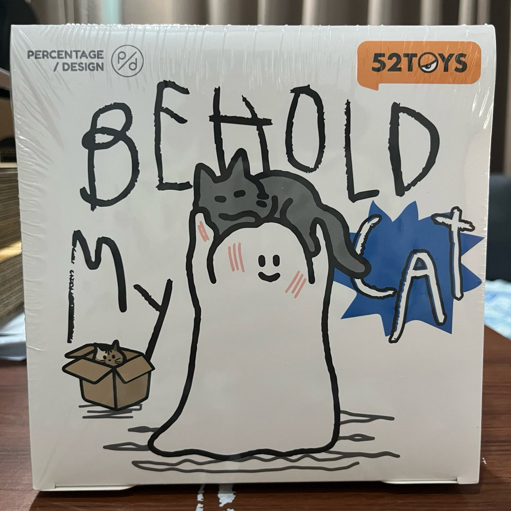 (เติมของ 13 นี้) 52TOYS Ghody - Behold My Cat Series (ยกกล่อง)