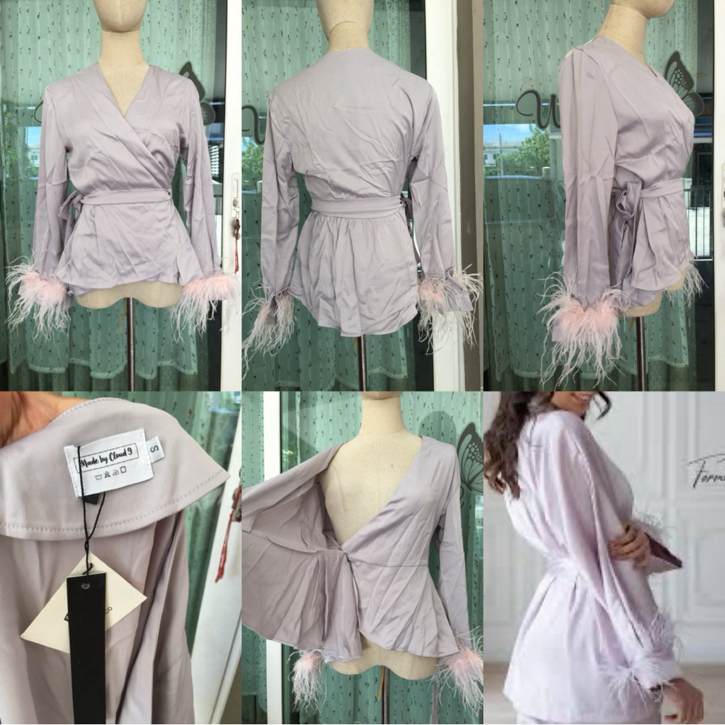 เสื้อซาติน Make by cloud 9