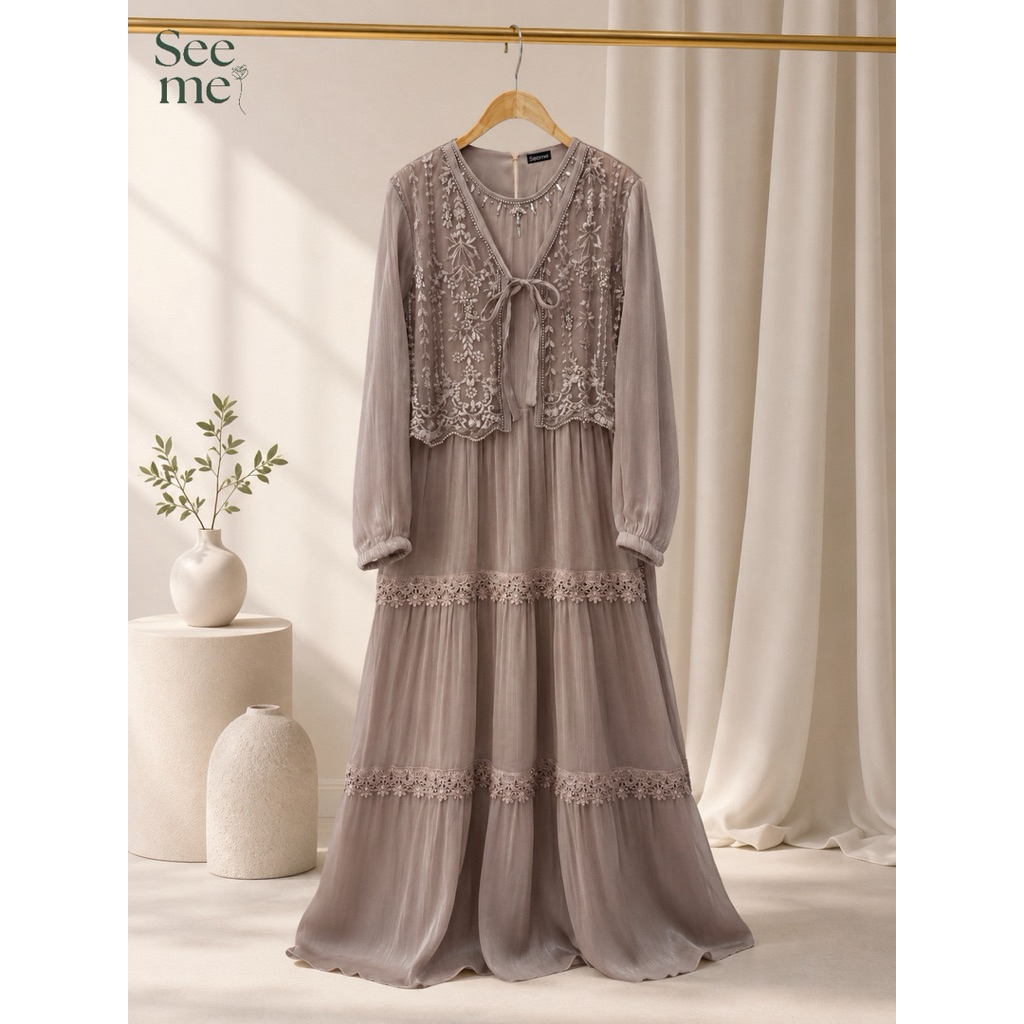 Shimmer Dress Seeme brand