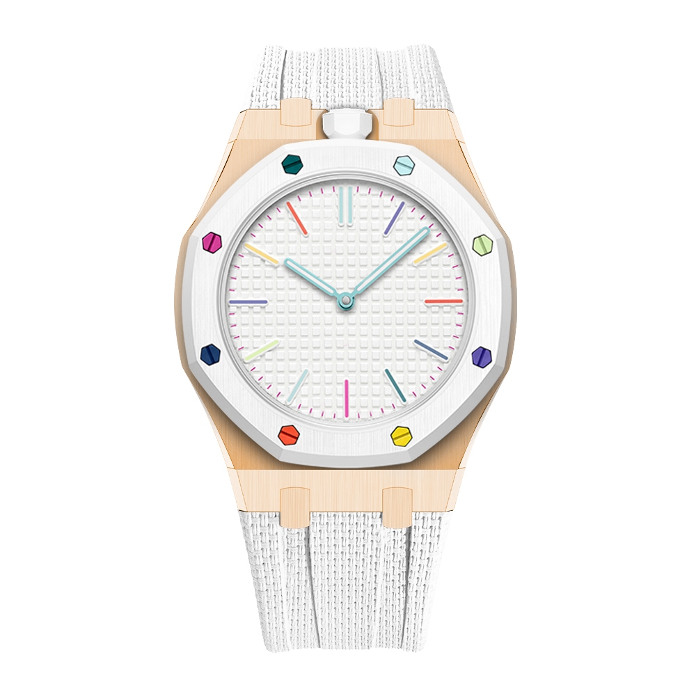 มีของเลยพร้อมส่ง สาย AP x Swatch Royal Pop - FKM Premium Luxury Straps by Sam's Royal Poppers