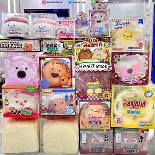 (ใช้โค้ดลด 20% สูงสุด 1000.-) พร้อมส่ง สกุชชี่ Kiibru / Japan Squishy / Mido / Lisa / Sweetbuns / Chameleon / Disney
