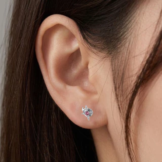 LAMOON TA ต่างหูแม่เหล็ก ไม่ต้องเจาะหู Twinkle pink collection พร้อมส่งในไทย
