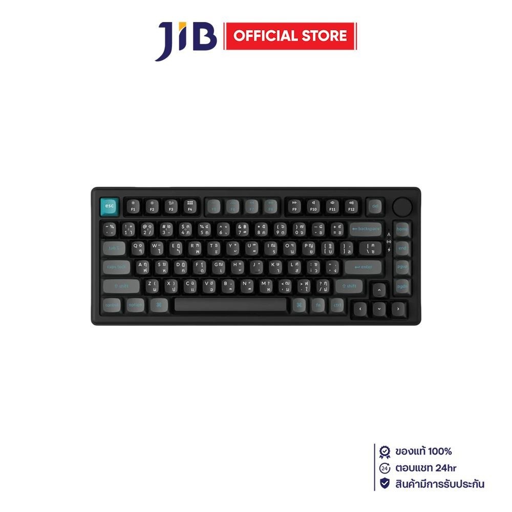 WIRELESS KEYBOARD (คีย์บอร์ดไร้สาย) KEYCHRON J2 TMR RGB EN/TH BLACK