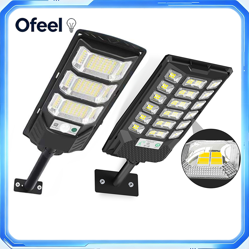 Ofeel ซื้อ 1 แถม 1 ไฟโซล่าเซลล์ 7,000,000W ไฟถนนโซล่าเซลล์ IP69 กันน้ำแล สว่างขึ้นโดยอัตโนมัตตอนกลางคืน【รับประกัน 30ปี】
