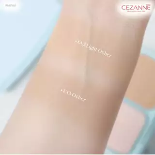 1 แถม 1 CEZANNE UV Foundation EX Plus *1 + Refill*1 แป้งผสมรองพื้นคุมมันยอดนิยม ขายดีอันดับ 1 จากญี่ปุ่น