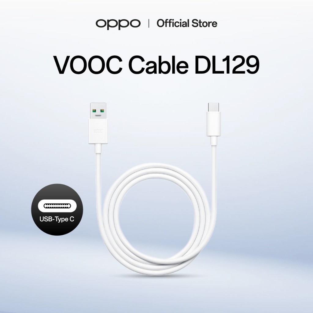 OPPO สายชาร์จ DL129 | Type-C VOOC USB C/1.0m.