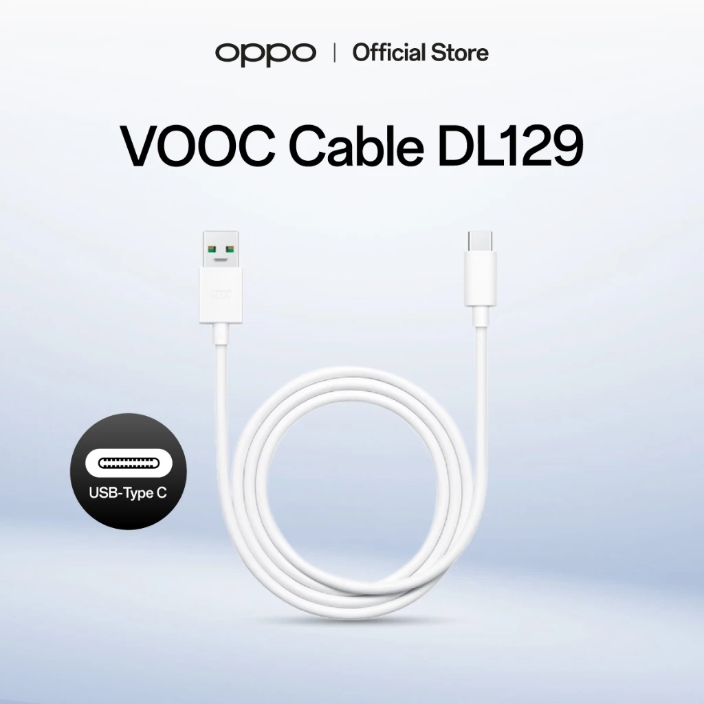 OPPO สายชาร์จ DL129 | Type-C VOOC USB C/1.0m.