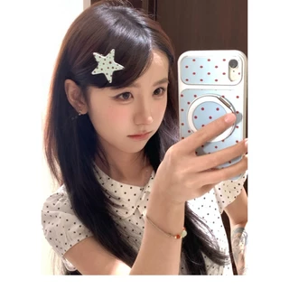 กิ๊บติดผม กิ๊บหนีบผม hair clip สไตล์เกาหลี ins น่ารัก y2k ใหม่ สีพาสเทล ลายจุด ดาว COD