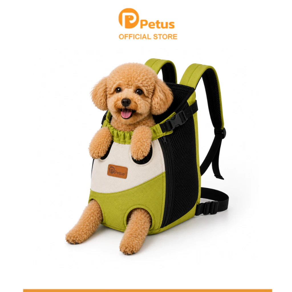 Petus กระเป๋าสัตว์เลี้ยง กระเป๋าสุนัข Mini Pet Carrier Backpack ใช้งานสะดวก หลากหลายไซซ์ มี 3 สี