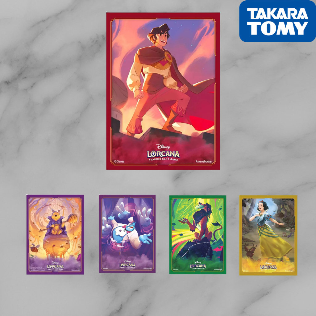 DISNEY LORCANA TCG ซองใส่การ์ด Official ลาย Snow White Wish at the Well ของแท้ญี่ปุ่น