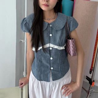 Little garden - ลิ้ตเติ้ลการ์เด้น เสื้อคอบัวเข้ารูป