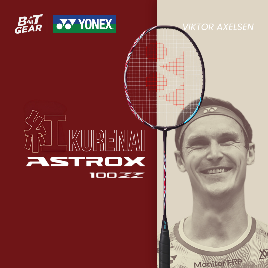 ไม้แบดมินตัน YONEX รุ่น Astrox 100ZZ KURENAI (ไม้ไทย ประกัน 3 เดือน)