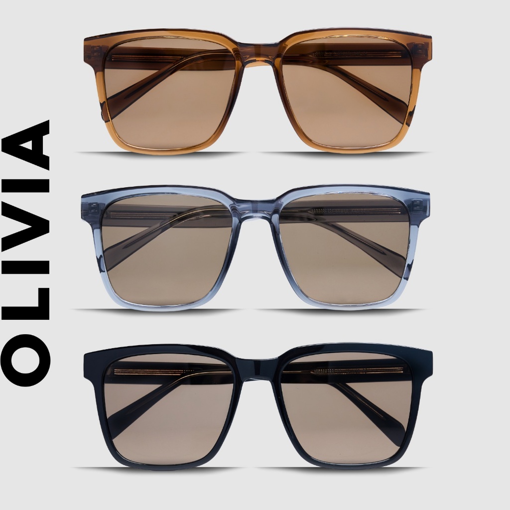 Olivia - Ramil 90’s Eyewear แว่นตากันแดดแบรนด์ไทย เฟรม TR90+Acetate ป้องกันรังสี UV400