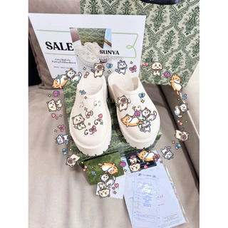 รองเท้าส้นตึกพร้อมส่ง รองเท้าหัวโต ลงใหม่โดนลบยอดพันคู่