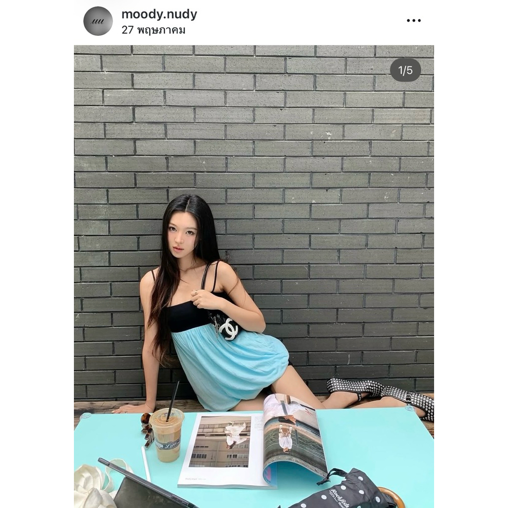 ชุดเดรสจากแบรนด์moody.nudyเวียดนาม