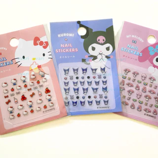Daiso korea Japan Sticker Hello Kitty My Melody สติ๊กเกอร์ ตกแต่ง เล็บ โทรศัพท์ คิตตี้ มายเมโลดี้ ไดโซะ เกาหลี ญี่ปุ่น