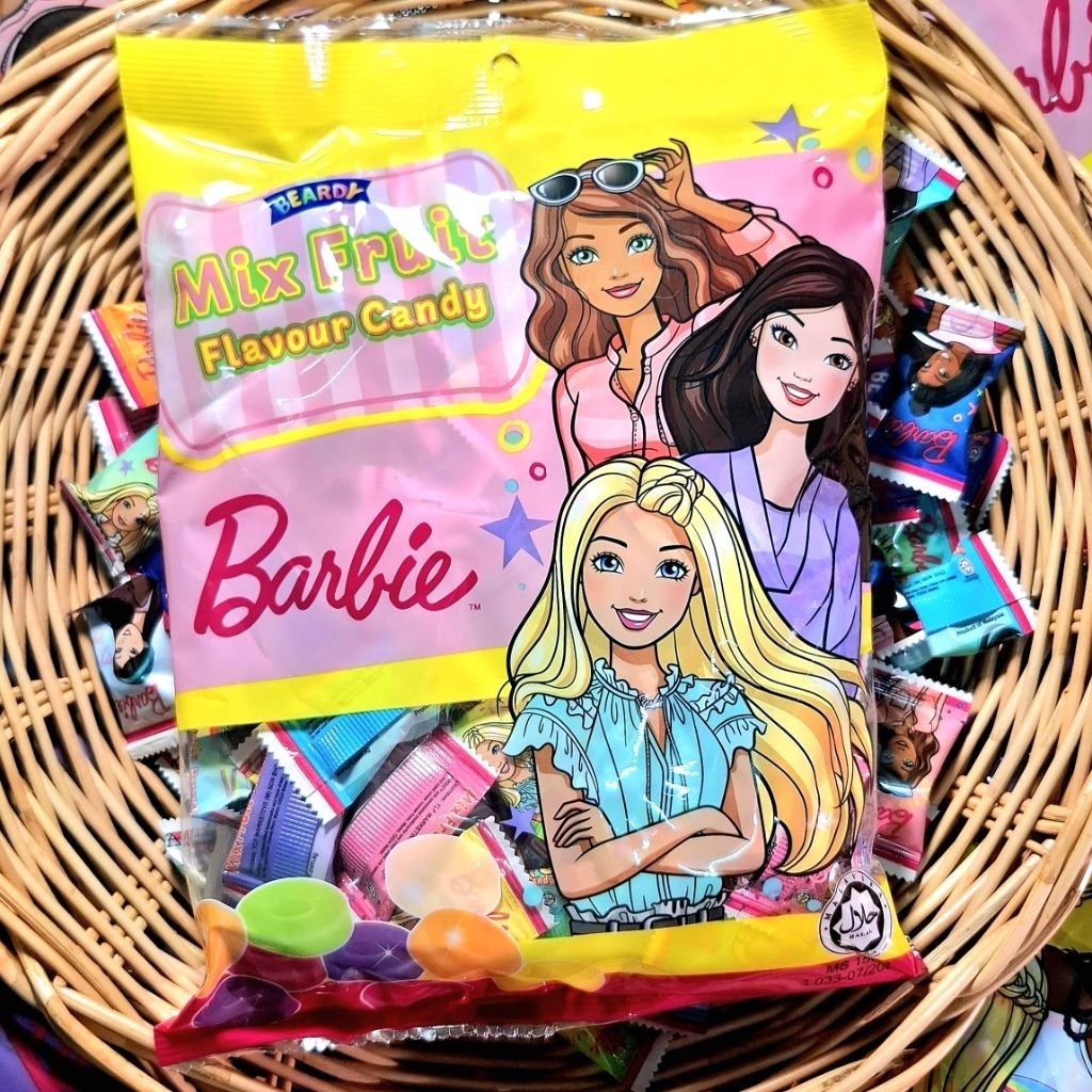 ลูกอมบาร์บี้ Barbie ลูกอมรสผลไม้