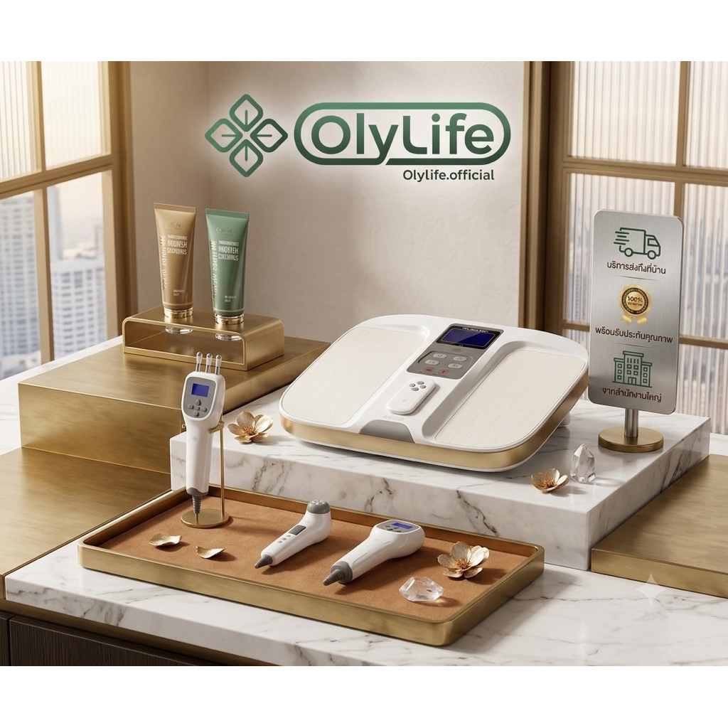 Olylife THz Tera-P90 Plus โอลี่ไลฟ์ เทราเฮิรตซ์ เทร่าพี-90+ พลัส เครื่องวางเท้าสุขภาพ ของแท้รับประกั