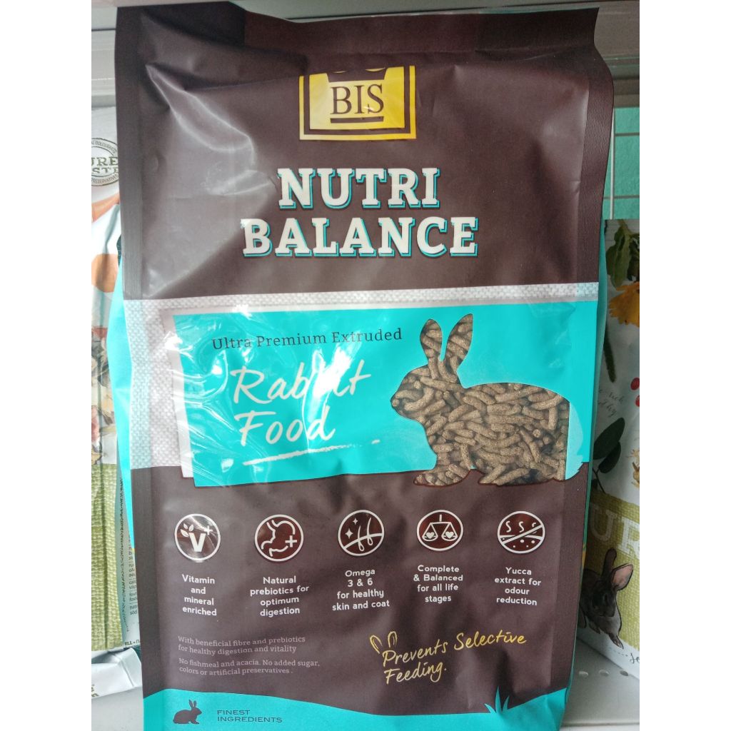 อาหารกระต่าย ยี่ห้อไหนดี BIS Nutri Balance 2 kg.