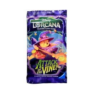 LORCANA: SET 13 Attack of the vine PACK แบบซอง ของแท้ มีส่งด่วน ถูกและคุ้มทีสุด