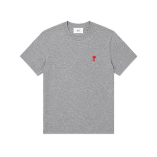 พร้อมส่ง | เสื้อยืด AMI Paris Ami de Coeur T-Shirt ปักโลโก้หัวใจ รับประกันความพอใจ คืนเงินได้