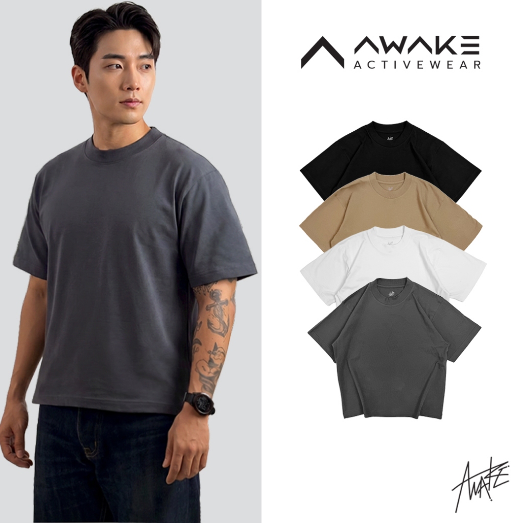 AWAKE เสื้อ Oversize Boxy SIGNATURE COLLECTION