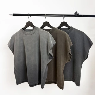 AWAKE เสื้อ Sleeveless Boxy Faded SIGNATURE COLLECTION
