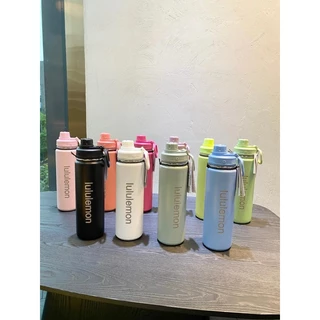 ⭐ของแท้ 💯 Lululemon Back To Life ขวดน้ำกีฬา 710ml รักษาความเย็น