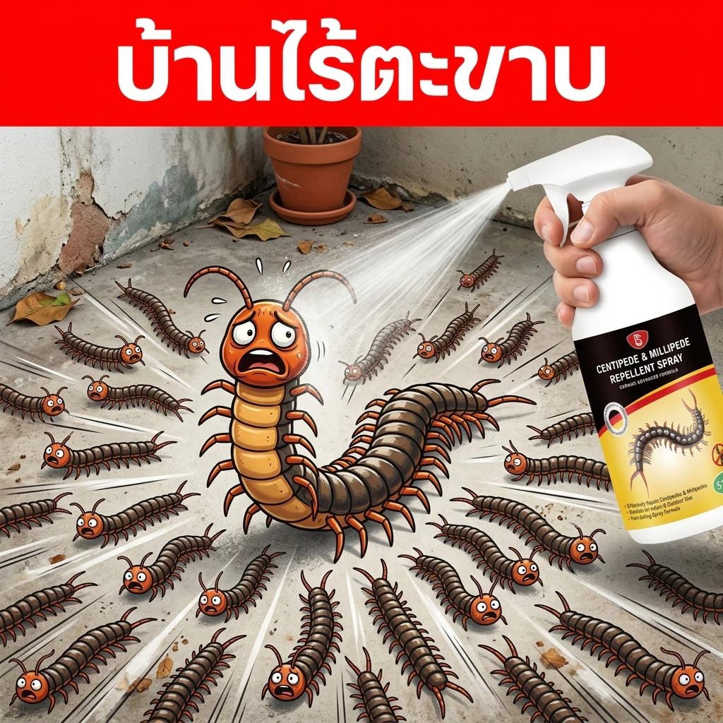 🚫ตะขาบหมดเกลี้ยง🚫SLB ไล่ตะขาบ สเปรย์ไล่ตะขาบ สเปรย์ตะขาบ สเปรย์กําจัดตะขาบ ผงไล่ตะขาบ ใช้ได้ทั้งในบ้านและนอกบ้าน