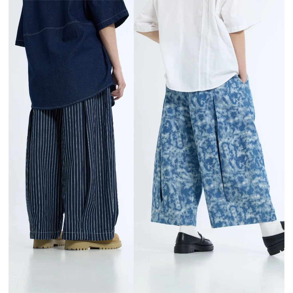 228 Shine Boy Denim Pants - กิวี่ Kevii Collection กางเกงพลีท ผ้ายีนส์