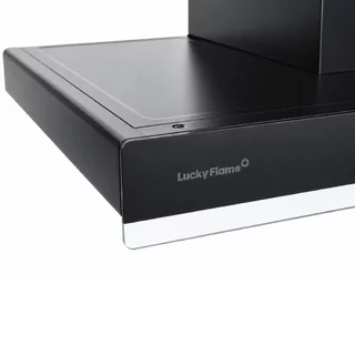 Lucky Flame เครื่องดูดควัน รุ่น RG-911T(DB) โฉมใหม่! กำลังดูด 1,800 ลบ.ม/ชม ควบคุมการทำงานด้วยท่าทาง สีดำ
