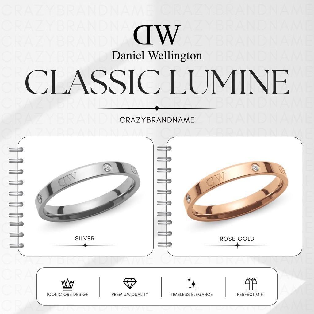 แหวนDW Classic Lumine Ring รุ่นใหม่ จากช้อปญี่ปุ่น